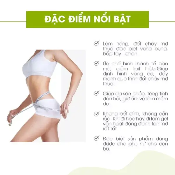 sử dụng kem tan mỡ bụng sau sinh