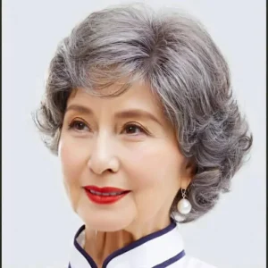 tóc giả nguyên đầu cho bà