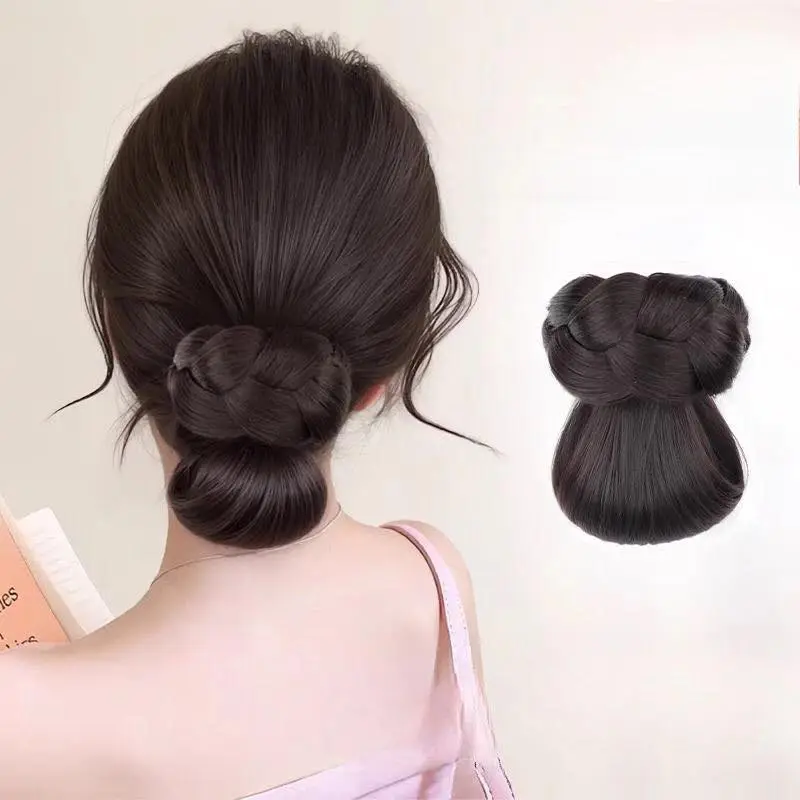 búi tóc giả tết sam