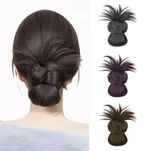 tóc búi giả nữ phong cách Hàn Quốc