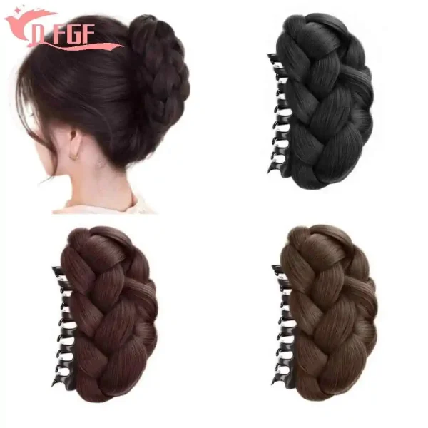 búi tóc giả tết sam