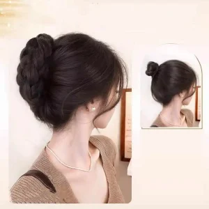 tóc giả búi tết sam