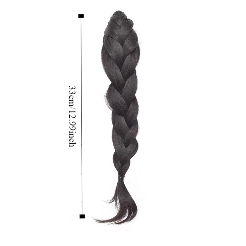 ngoạm tóc giả tết bản to 35cm