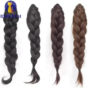 tóc giả tết bản to 35cm